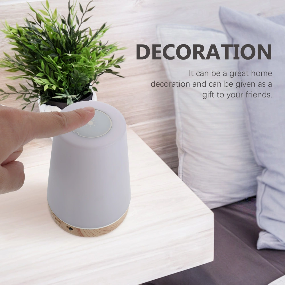1Set Touching LED Night Light Remote-control Night Light Bedside Light Decor