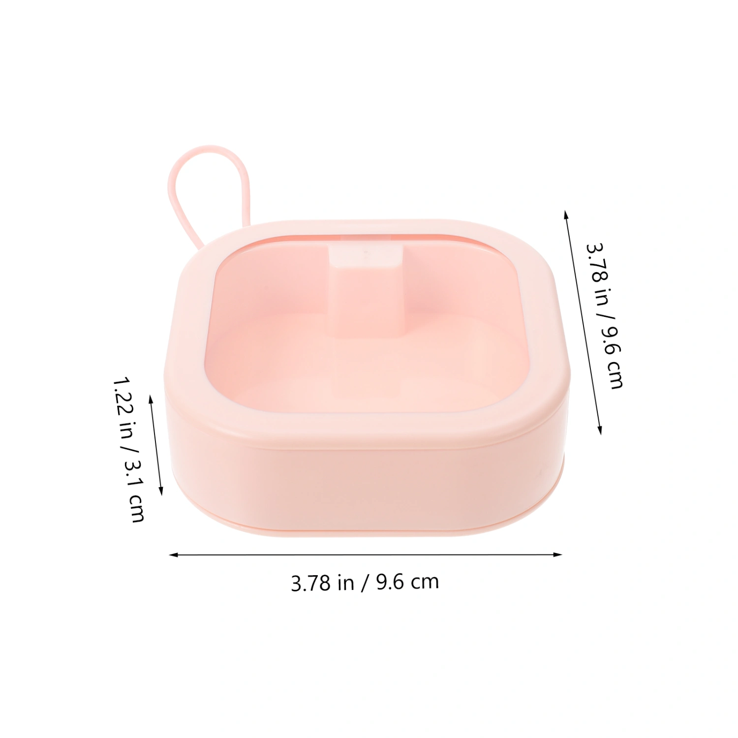 Portable Jewelry Case Convenient Earring Box Multi-function Earring Case Storage Accessory