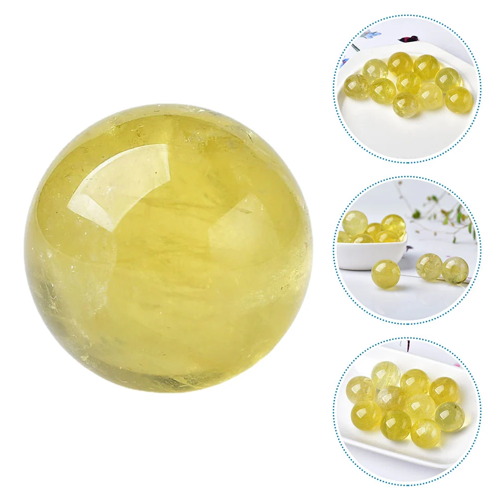 1pc Household Crystal Ball Exquisite Crystal Ball Home Decorative Sphere