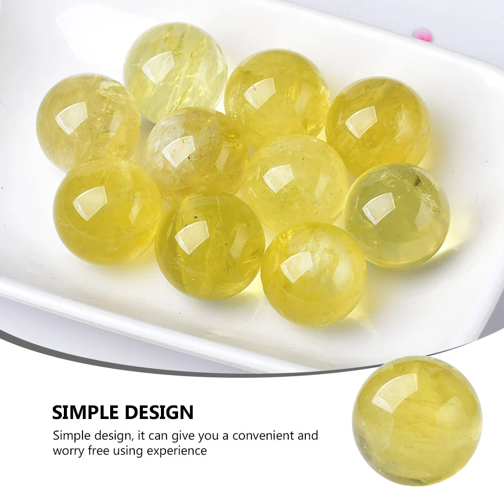 1pc Household Crystal Ball Exquisite Crystal Ball Home Decorative Sphere