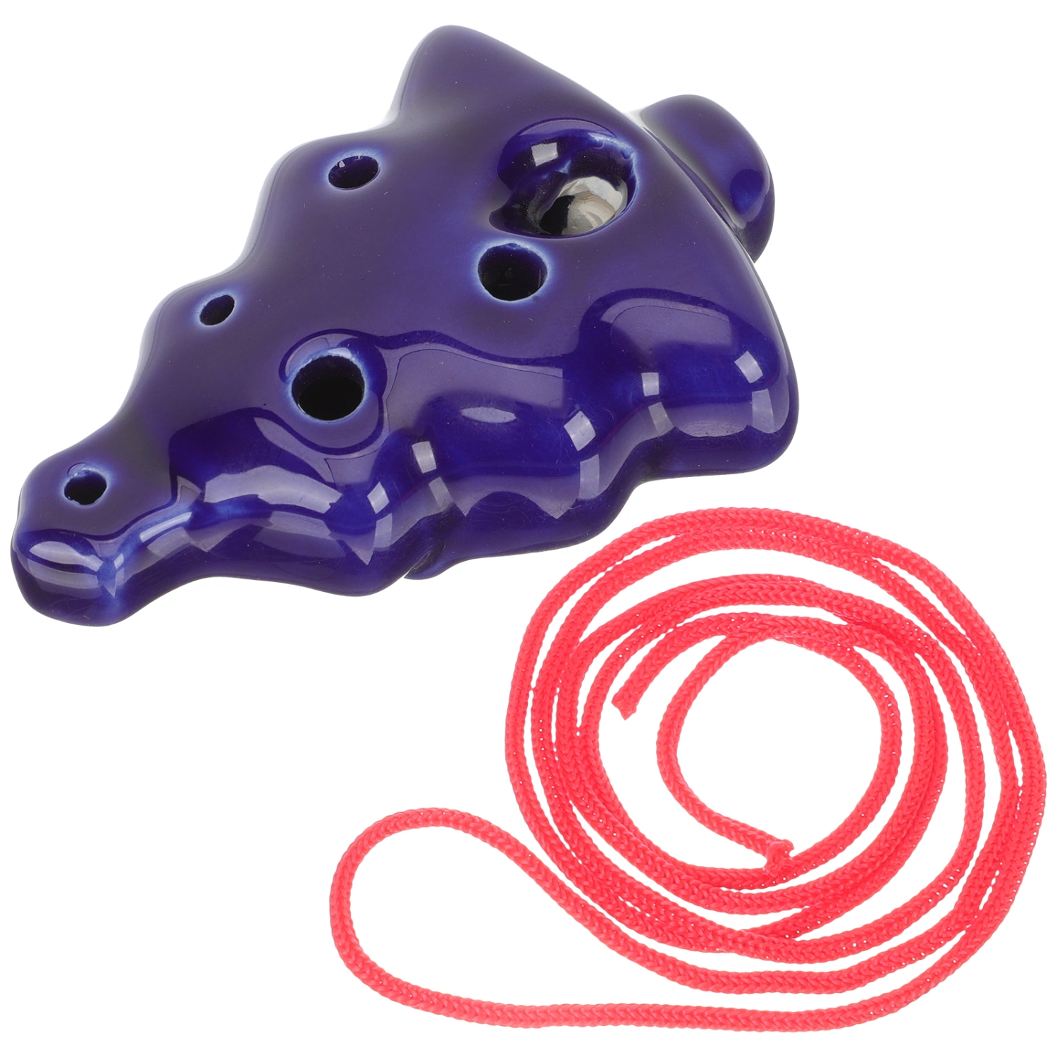  Beginner Ocarina Musical Instrument Christmas Tree Shape 6-hole Ocarina