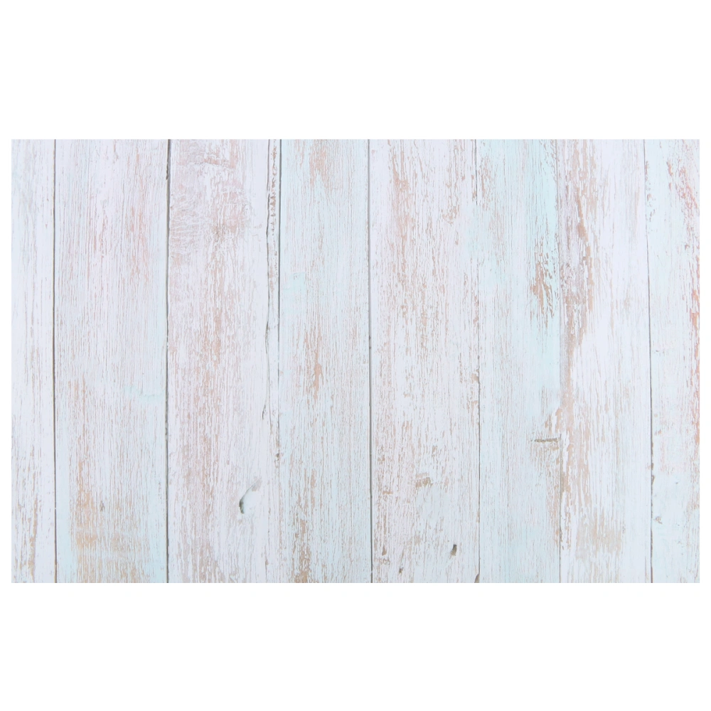 1PC Photo Background Paper Wood-grain Marble Photography Backdrop Paper Double-sided Photography Paper Wall Grain Background Plate Shooting Props Wallpaper for Studio Store Home (Blue Wood Grain)