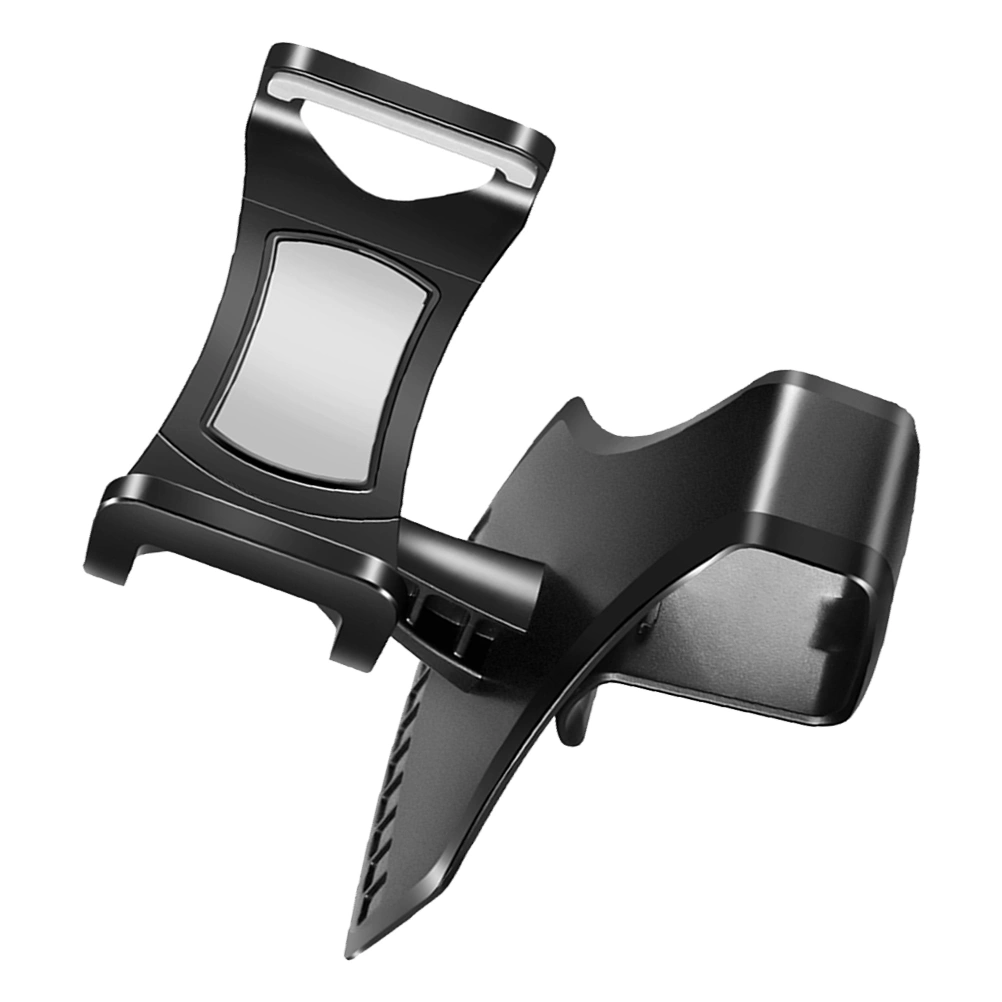 Multipurpose Vehicle Phone Stand 360 Degrees Rotatable Phone Holder Dashboard Phone Clip with Phone Number Sign for Car Use (Black Grey)