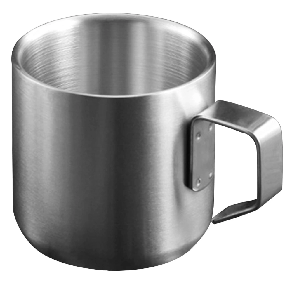 Metal Cereal Cup Metal Cup Metal Porridge Cup Handle Breakfast Cup Milk Container