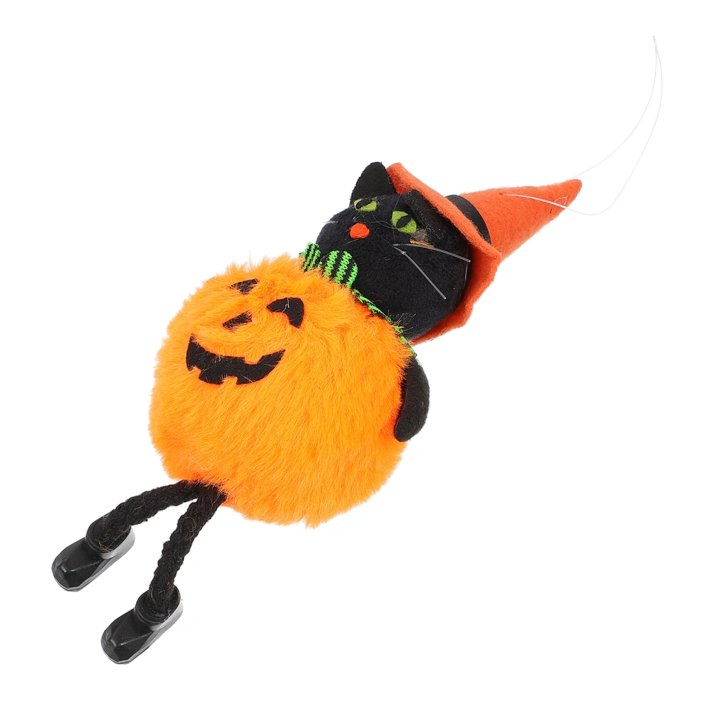 1pc Adorable Halloween Decors Unique Ghost Ornament Pumpkin Doll for Party