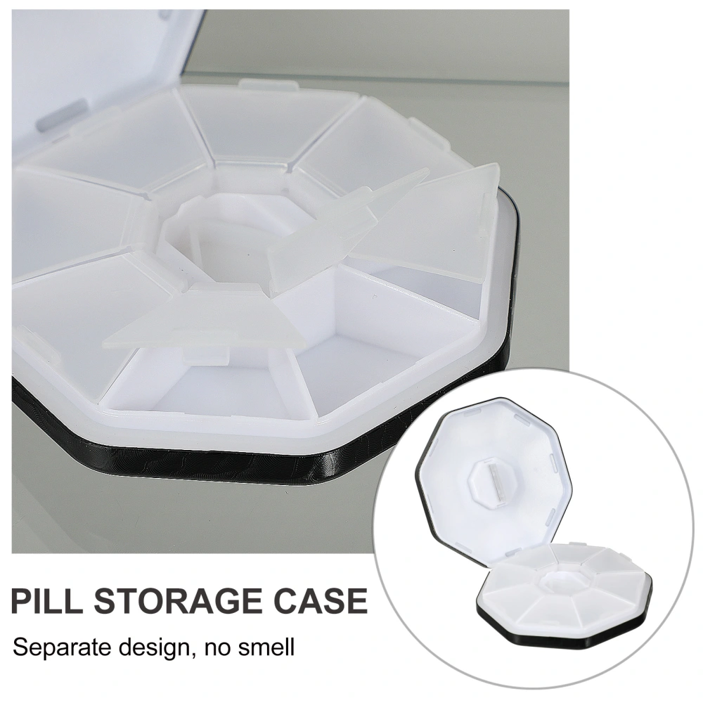 Healthcare Pill Cutter Splitter Grinder Medicine Pill Pulverize Storage Box