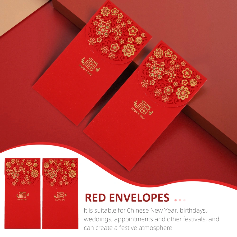 10pcs Chinese Spring Festival Red Envelopes Red Packets Party Red Envelopes