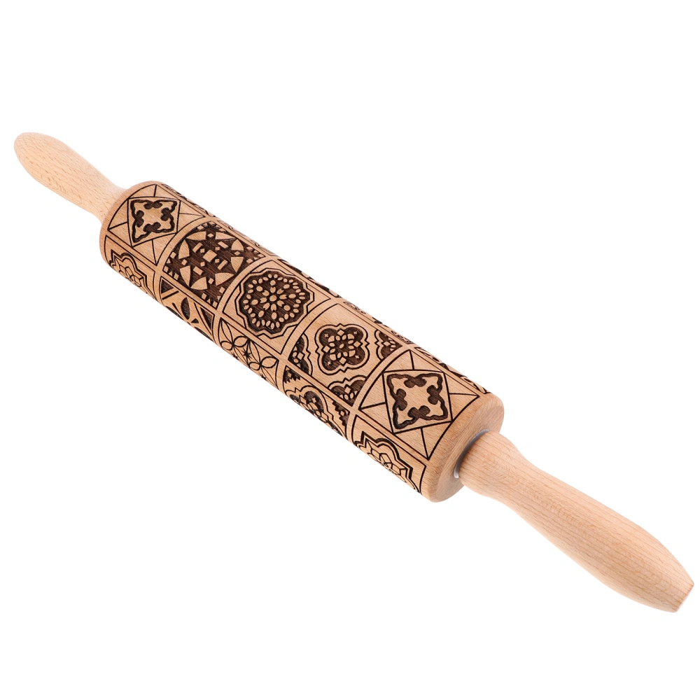 1Pc Wooden Rolling Pin Pizza Bread Noodles Dumpling Baking Roller Kitchen Gadget