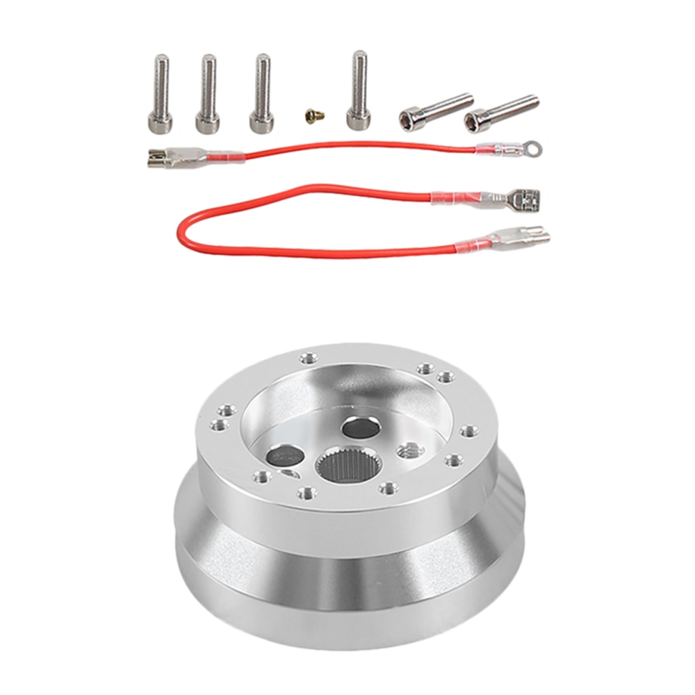 1 Set Steering Wheel Adapter Durable 6 or 5 Hole Car Steering Wheel Hub Adapter