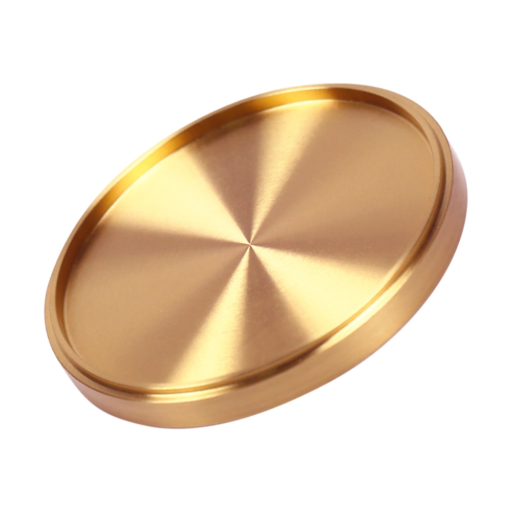 Household Cup Mat Wear-resistant Cup Pad Heat-resistant Copper Coaster Cup Supply
