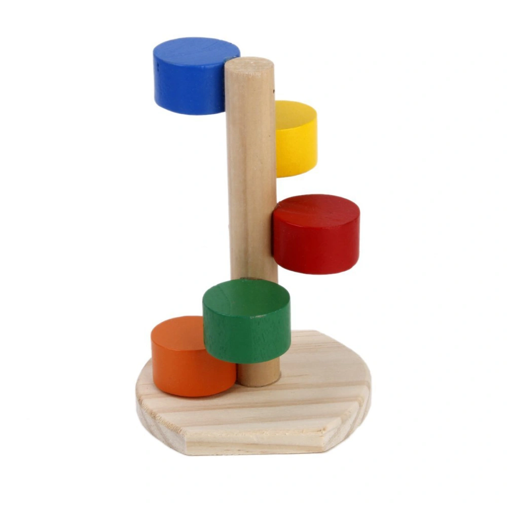 Colorful Pet Hamster Toy Wooden Scaling Ladder