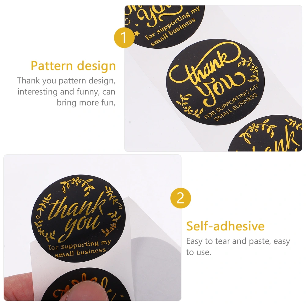 500pcs Thank You Stickers Party Favor Sealing Label Paper Gift Stickers