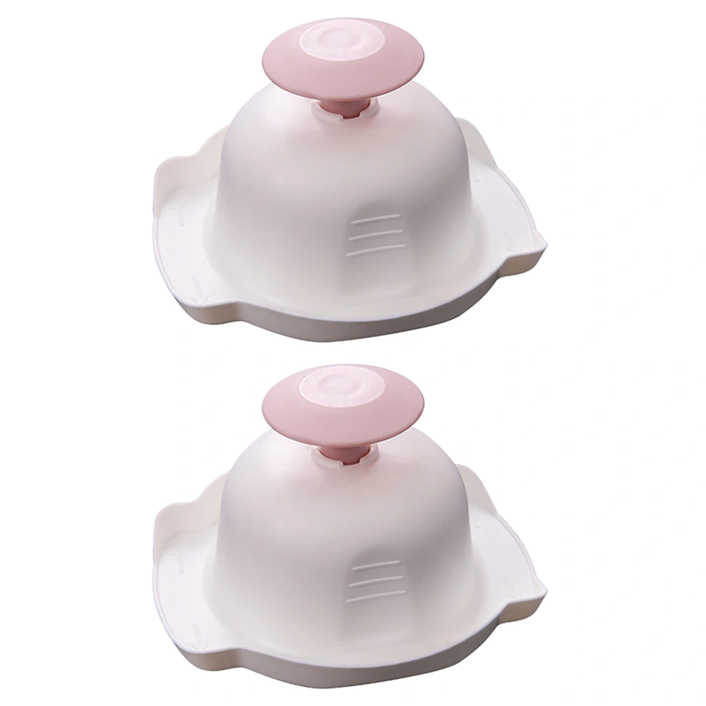 2pcs Hand Guards Anti-cut Plastic Hand Finger Protectors for Chopping Grating