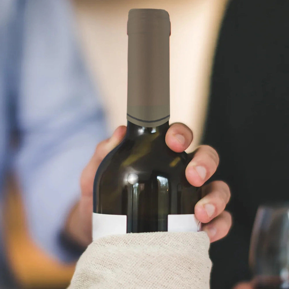 100Pcs Plastic Wine Sealed Covers Bottle Heat Shrinkable Bottle Covers