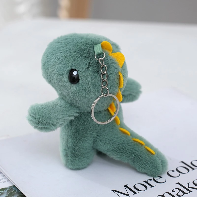 Dinosaur Keychain Stuffed Animal Key Ring Dinosaur Key Chain Purse Hanging Keychain