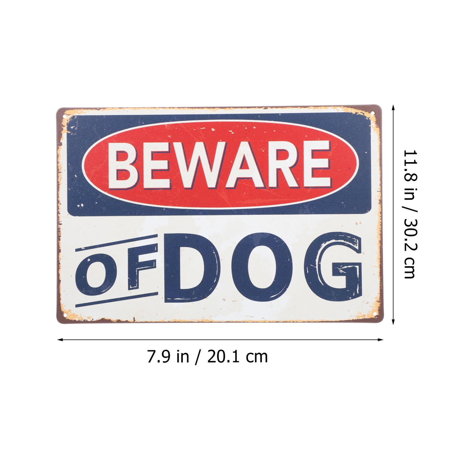 Beware of Dog Sign Responsible Warning Caution Dog Sign for Yard Garden