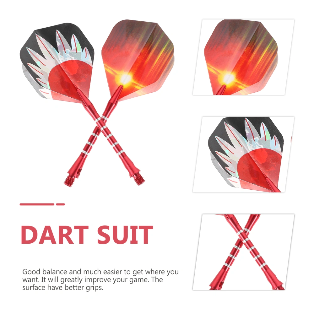 18 Sets Games Metal Tip Darts with Aluminium Alloy Shafts Professional Darts
