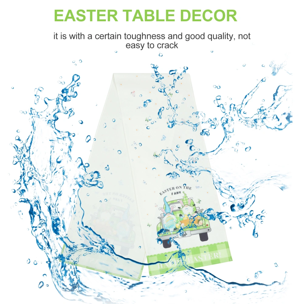 Easter Table Setting Cover Easter Table Runners Easter Runner Tablecloth