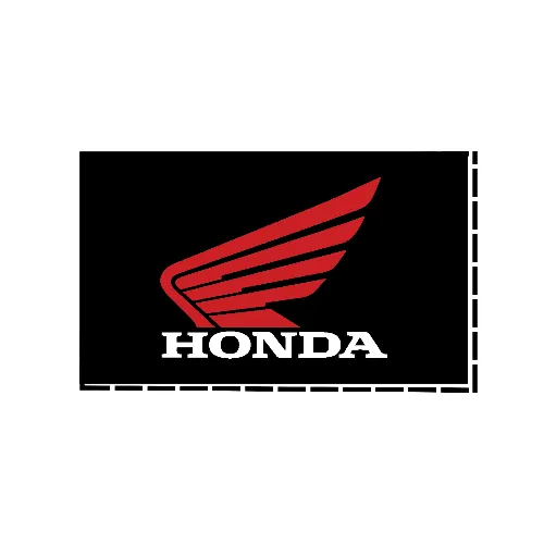 #5 honda flag 3x5ft