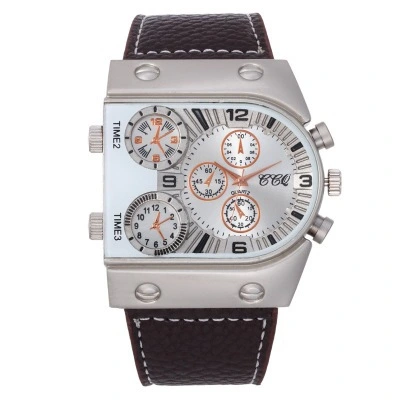 Large Dial Multi-movement Quartz Watch