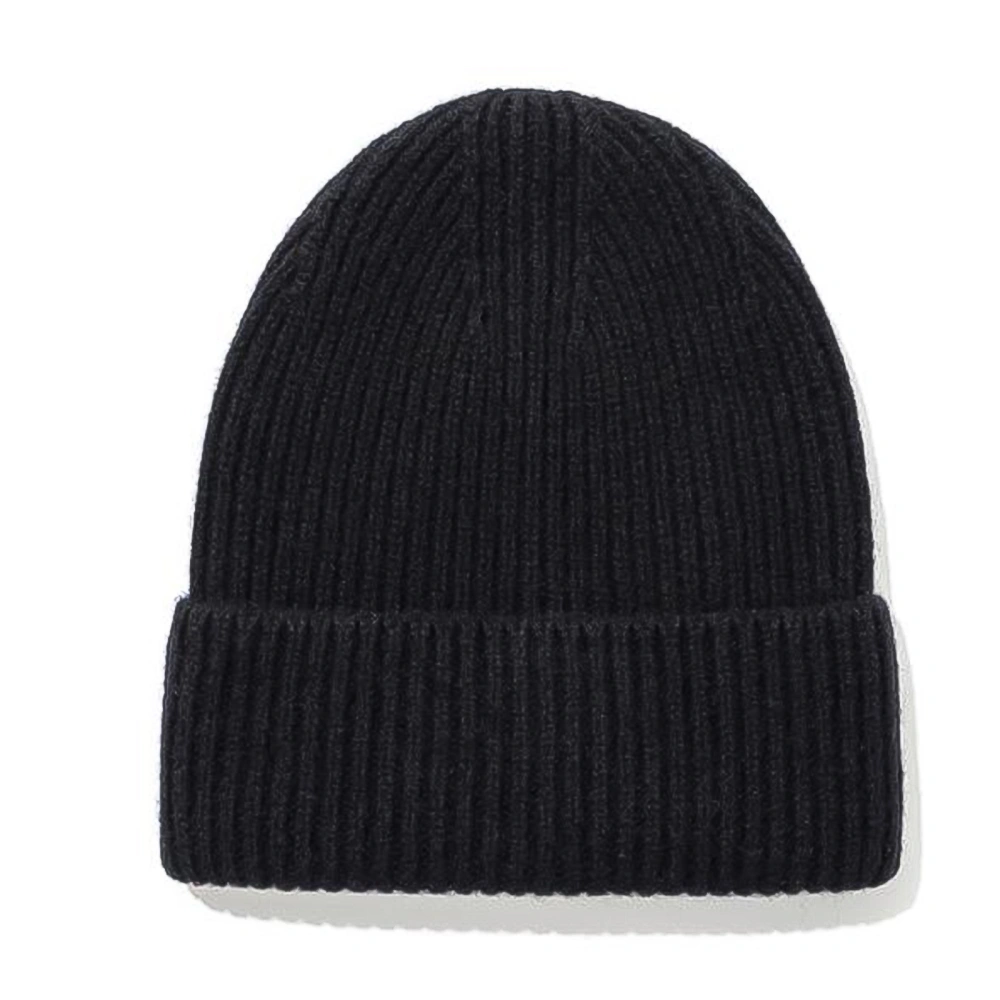 Women Men Slouchy Beanie Soft Solid Color Winter Knitted Hats Warm Skull Caps for Streetwear Clothing Accessory