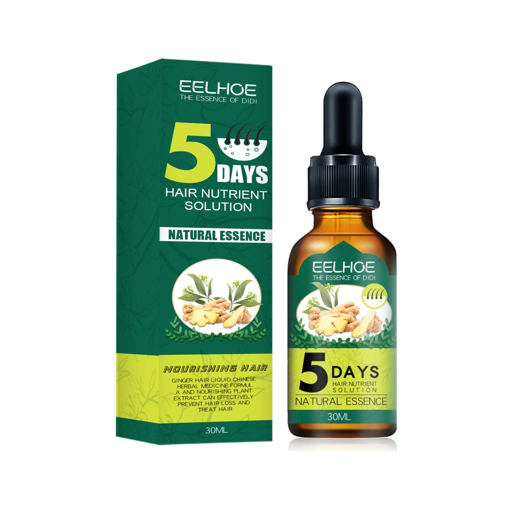 Ginger Germinal Oil, Ginger Hair Growing Oil for Women & Men, Longer Hair Thinning Treatment