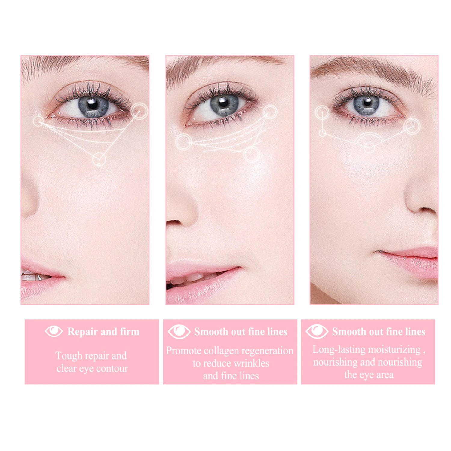 Retinol Eye Stick Anti Aging Under Eye Cream Eye Brightener Stick for Dark Circles and Puffiness, Wrinkles