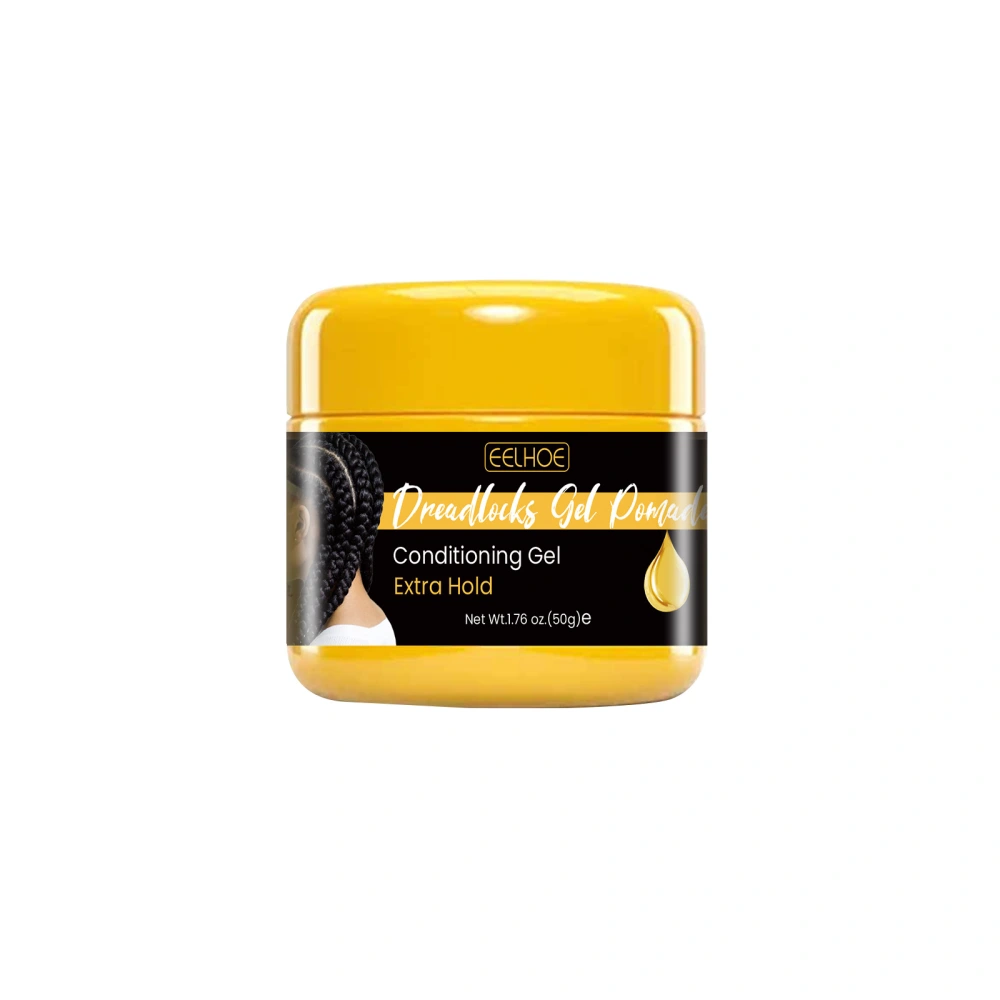 Braid Styling Gel Hydrating Conditioning Shining Gel Hair Pomade for Locs Twists and Braids Supplies