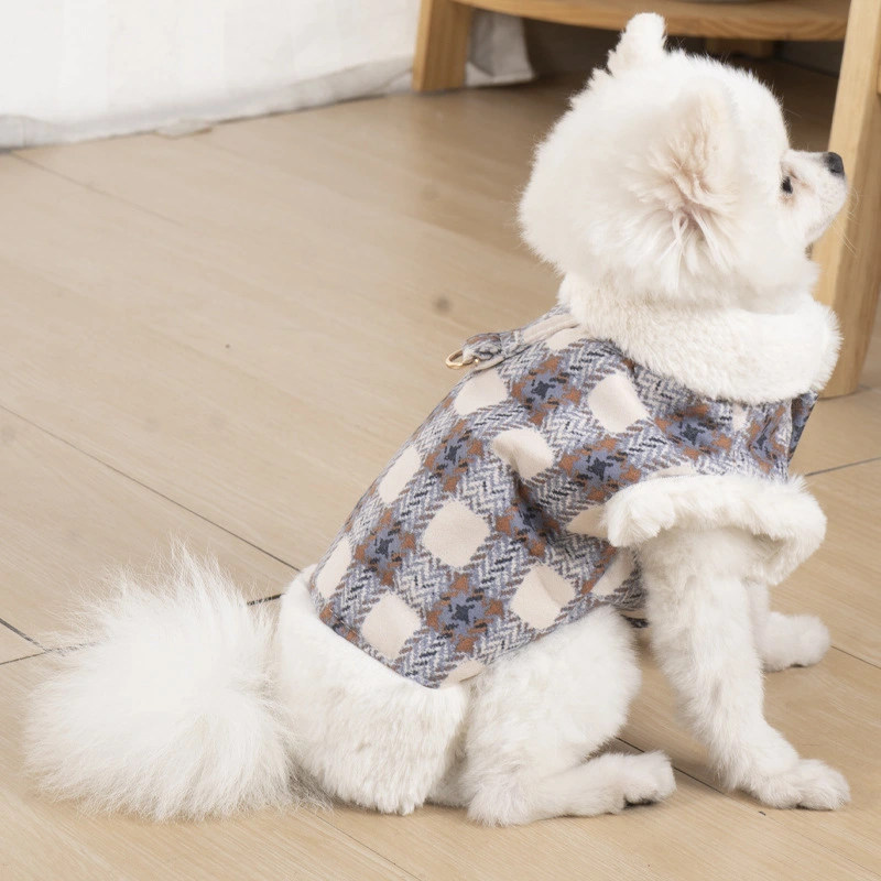 2022 New Dog Winter Warm Dog Pet Clothes Warm Coat Jacket Padded Hoodie For Large Small Dog XS-XXL