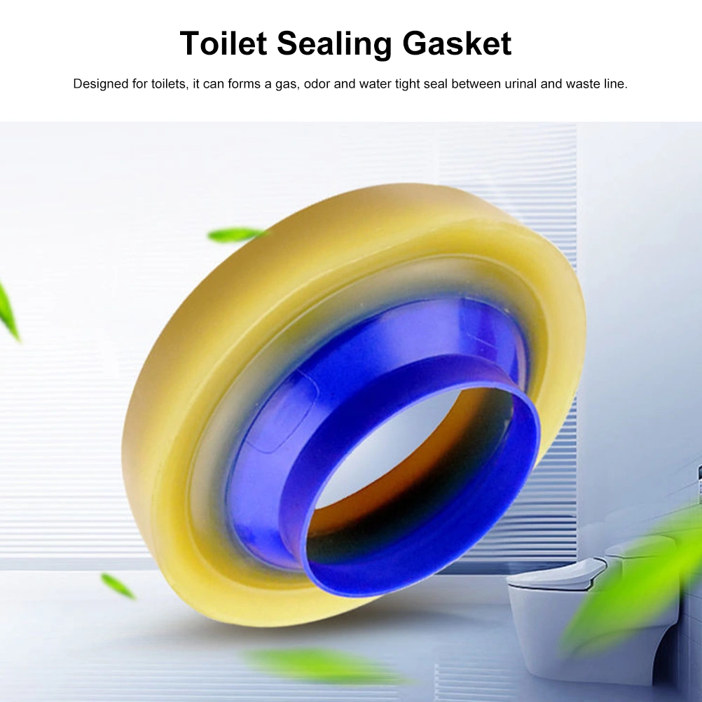 Toilet Sealing Gasket Toilet Sealing Ring Toilet Bowl Gasket with Flange