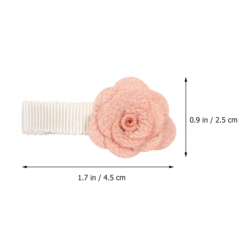 1 Set/10pcs Fashion Hairpin Flower Hair Clips Lovely Girl Hair Accessories