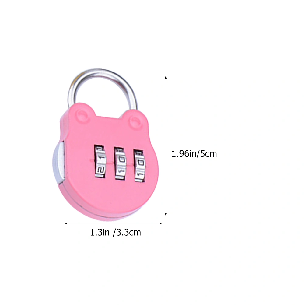 5Pcs Household Locker Locks Convenient Padlocks Multi-function Combination Locks Home Accessory