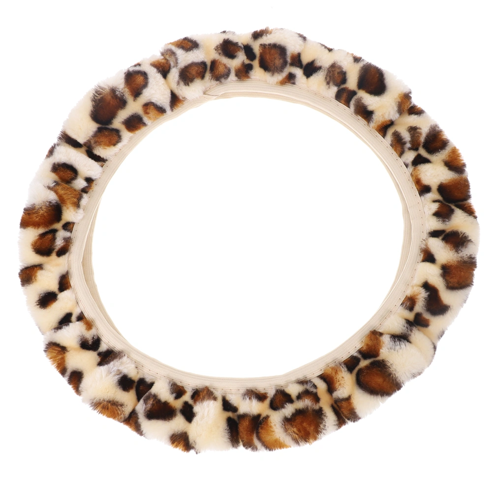 Car Steering Wheel Cover Auto Leopard Wheel Cover Delicate Car Wheel Protector