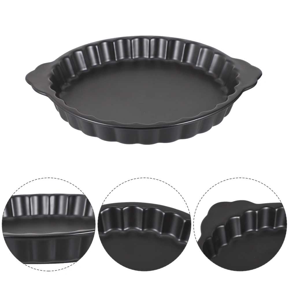 1pc Home Baking Dish Fresh Baking Pan Practical Bakeware Dish with Handles