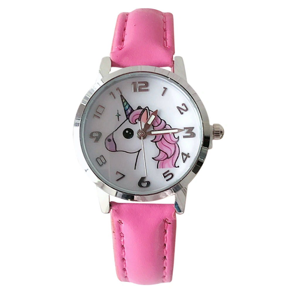 1Pc Cartoon Children Watch Lovely Wrist Watch Beautiful Toddler Watch for Girls