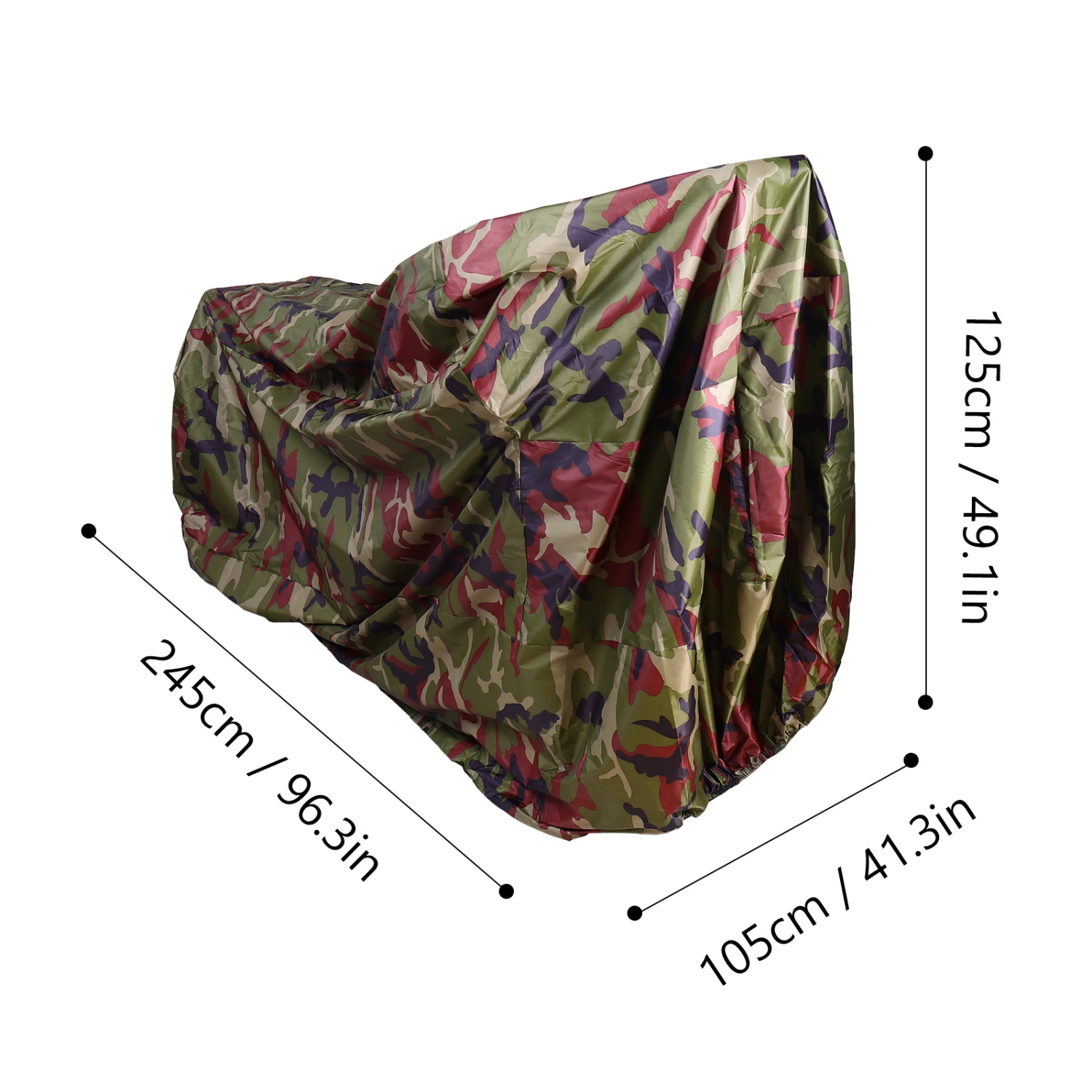 1pc Waterproof Motorcycle Covers Motors Dust Rain Protector Cover Shelter