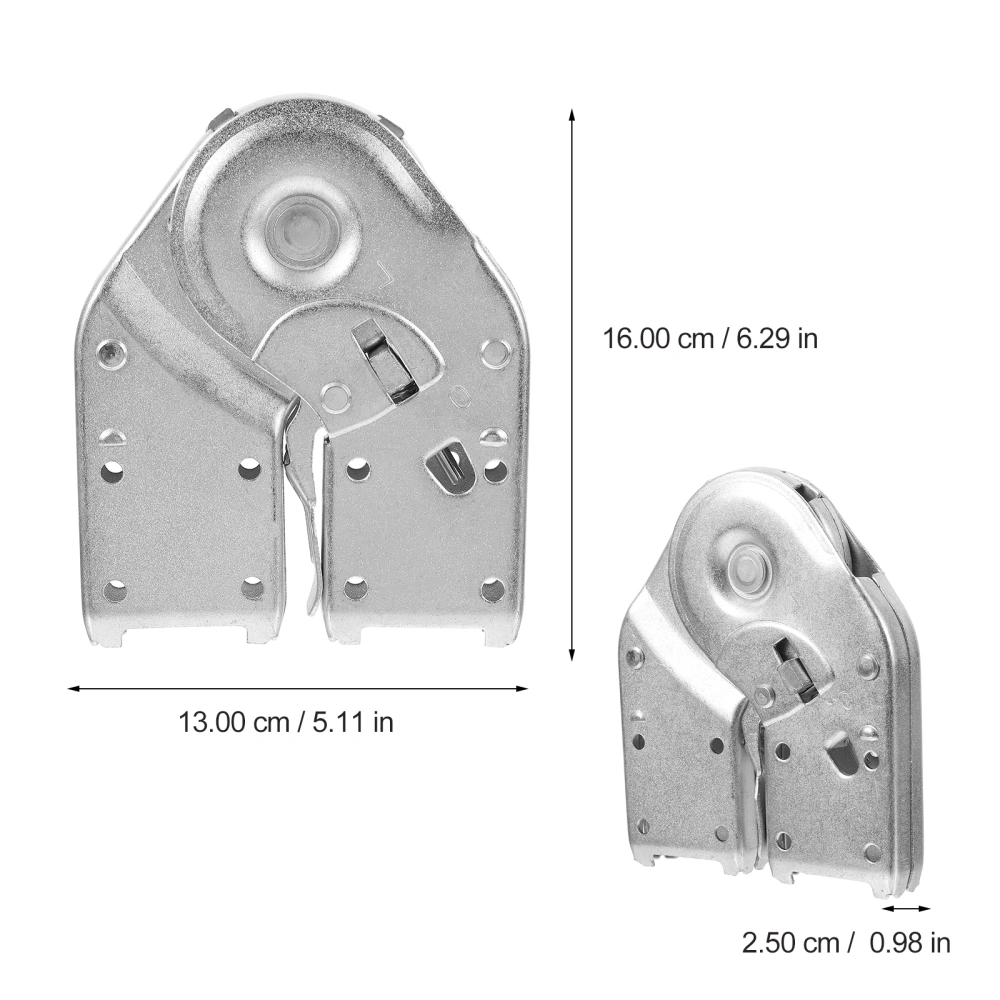 2 Pcs Step Ladder Hinge Replacement Kit Herringbone Ladder Tie Rod Ladder Hinge