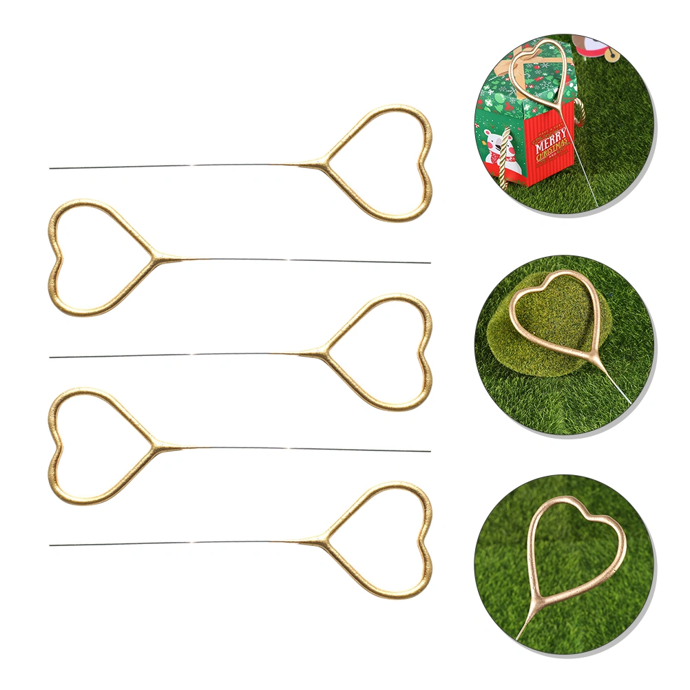 5pcs Delicate Sparkler Sticks Practical Party Sparkler Sticks Wedding Firework