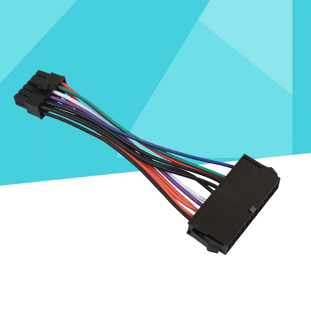 ATX 24-Pin Female to 12-Pin Male Cable Power Adapter Cable 18AWG Sleeved Cord for Acer