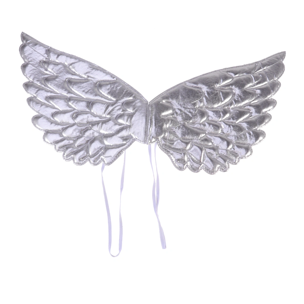 1PC Simulation Angel Wings Performance Photo Props Party Supplies for Kids Children Girls (Silver)