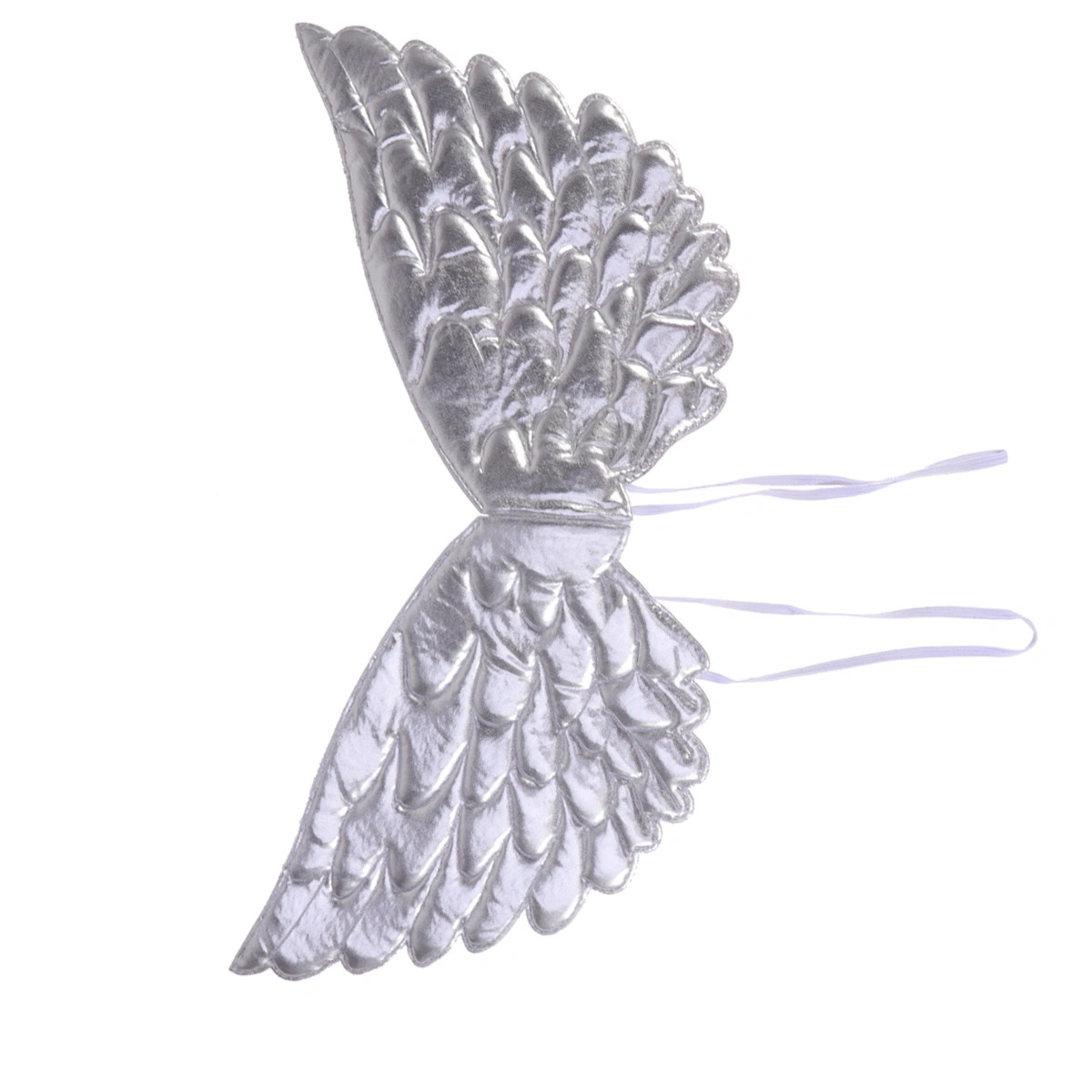 1PC Simulation Angel Wings Performance Photo Props Party Supplies for Kids Children Girls (Silver)