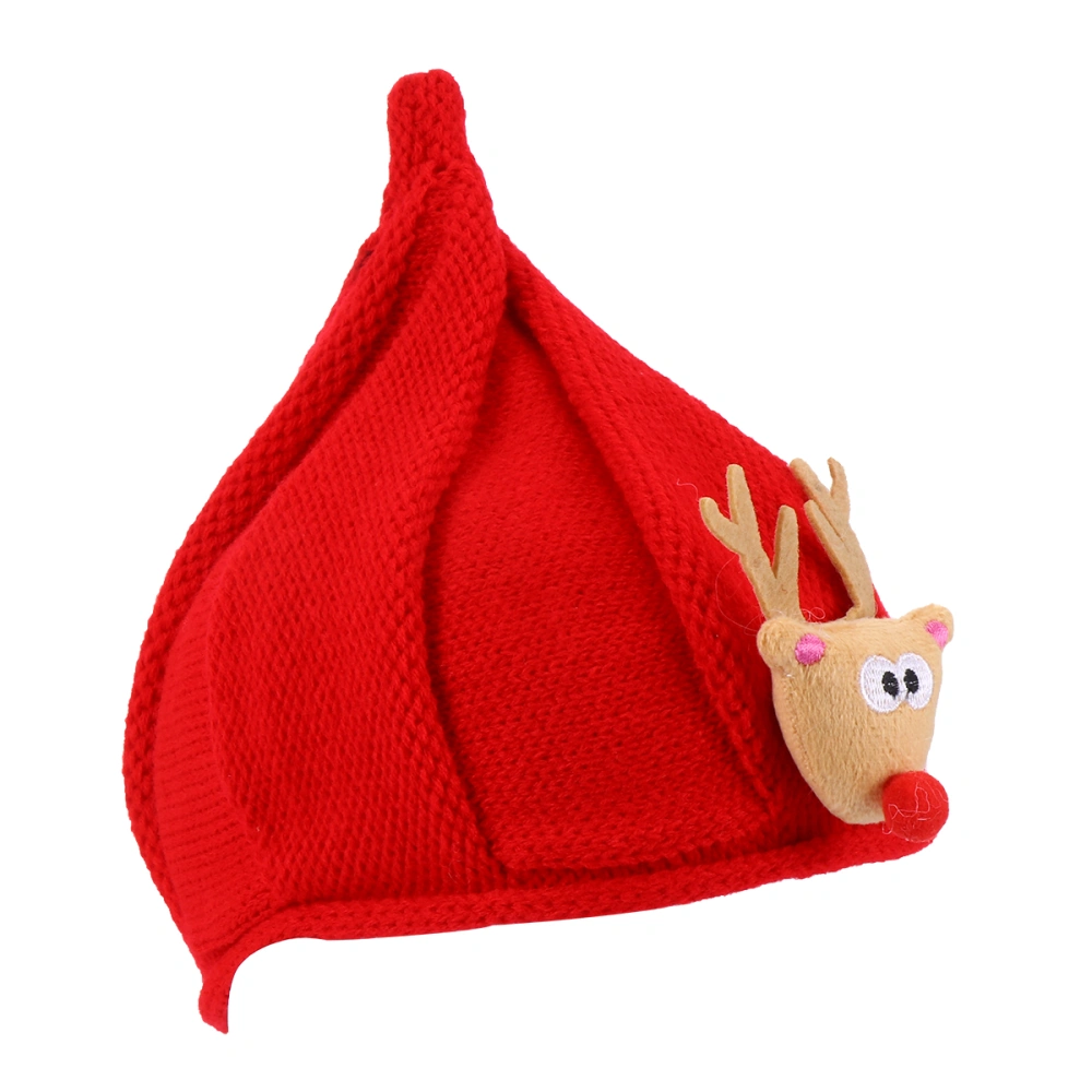 1pc Baby Santa Hat Handmade Hats Hair Accessories Comfortable Headdress