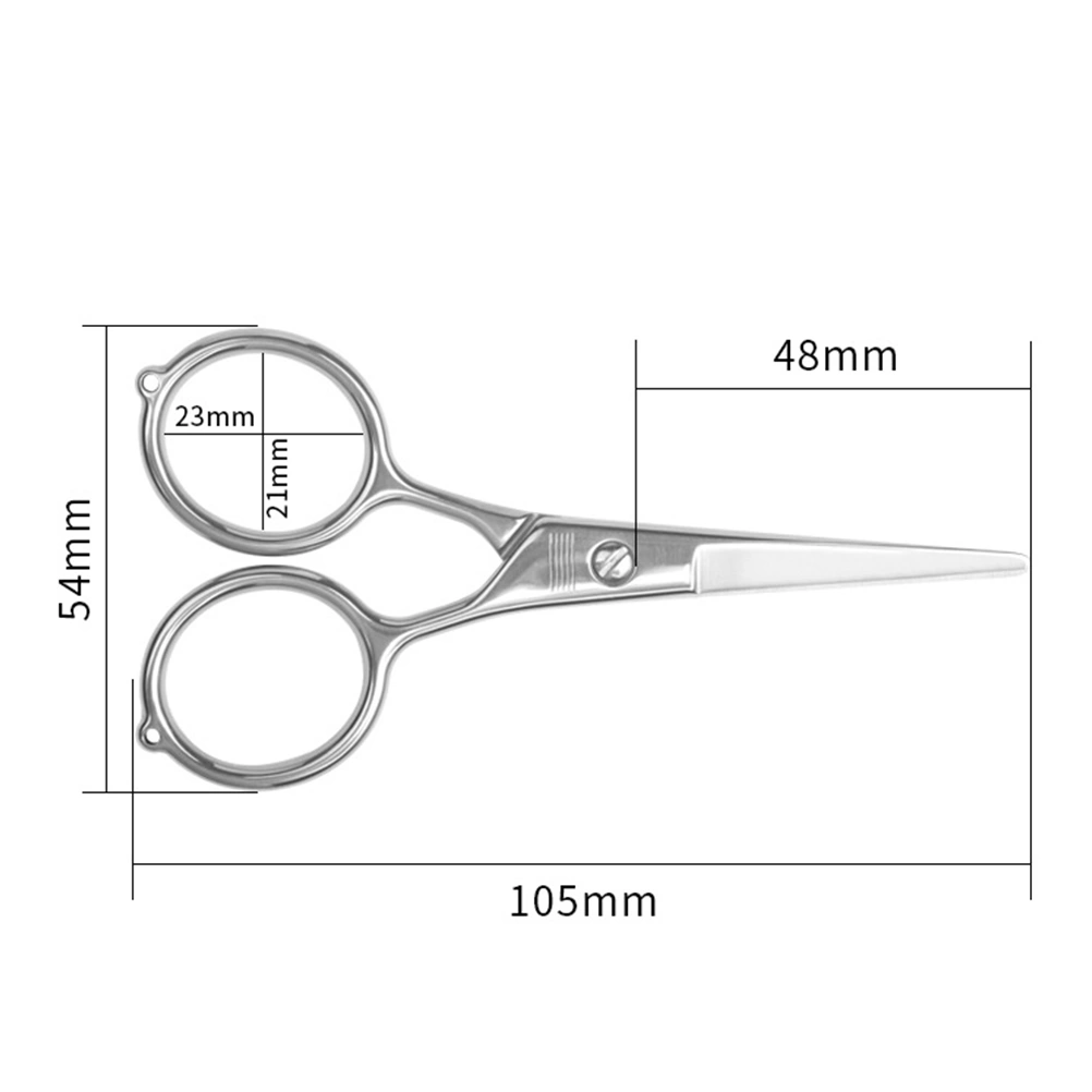1Pc Stainless Steel Fishing Scissors Serrated Fishing Line Scissors Jagged Plier