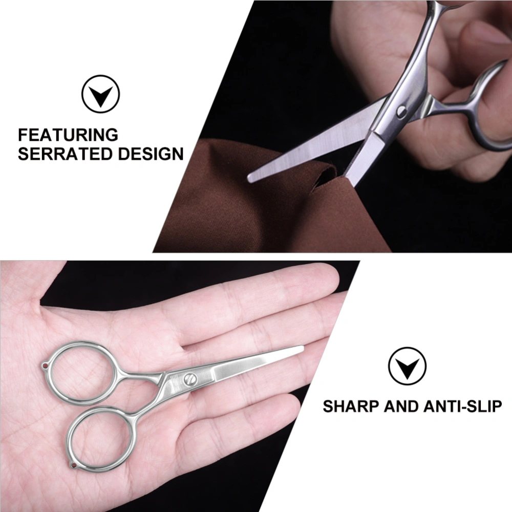 1Pc Stainless Steel Fishing Scissors Serrated Fishing Line Scissors Jagged Plier