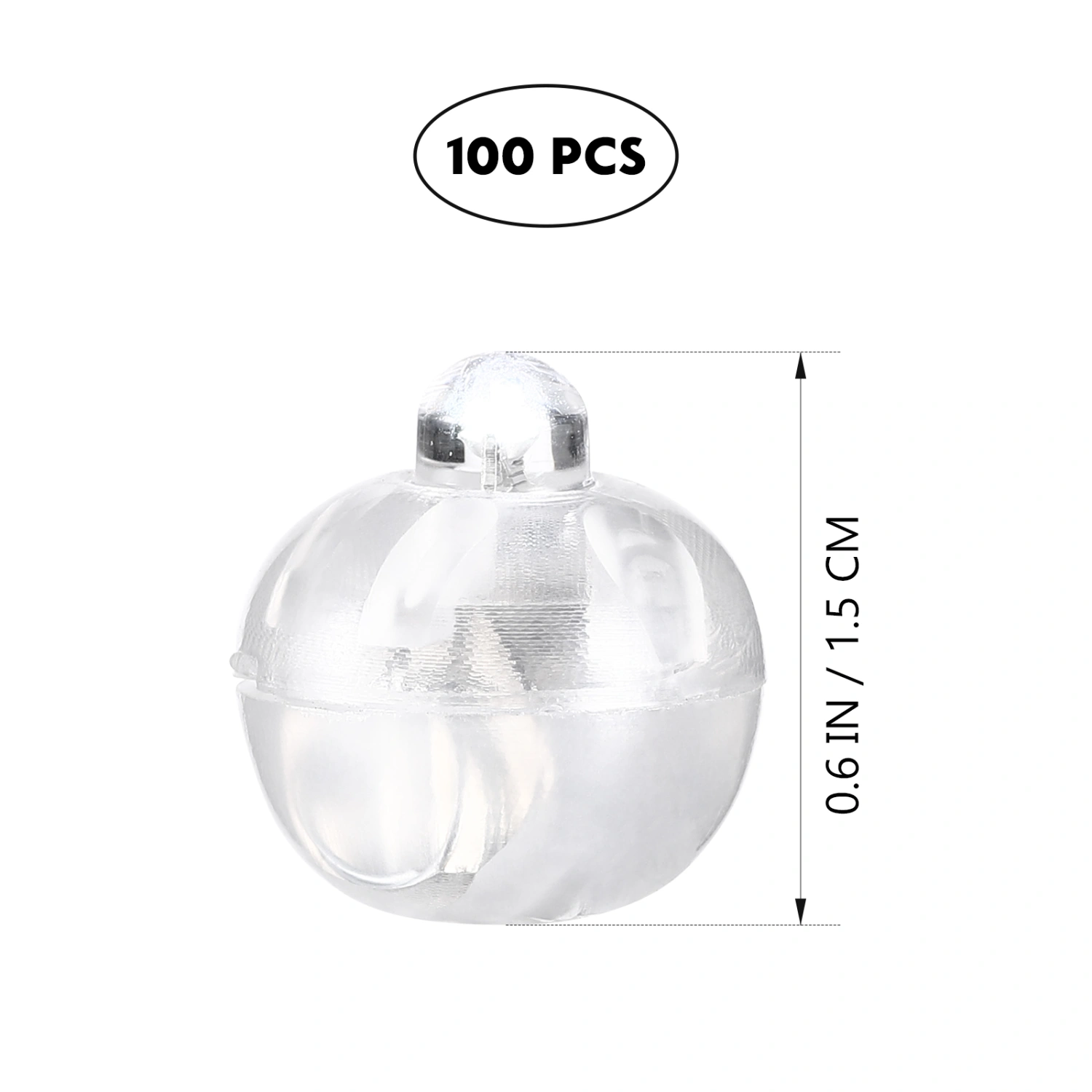 100pcs Glowing Ball Lamps Party Light Decorations Lantern Balloon Lights LED Ball Lamps for Festival Party Wedding