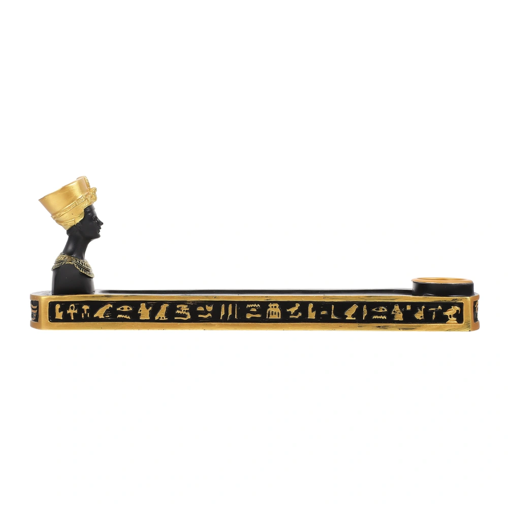 1pc Resin Incense Stand Board Practical Resin Incense Holder Desktop Adornment