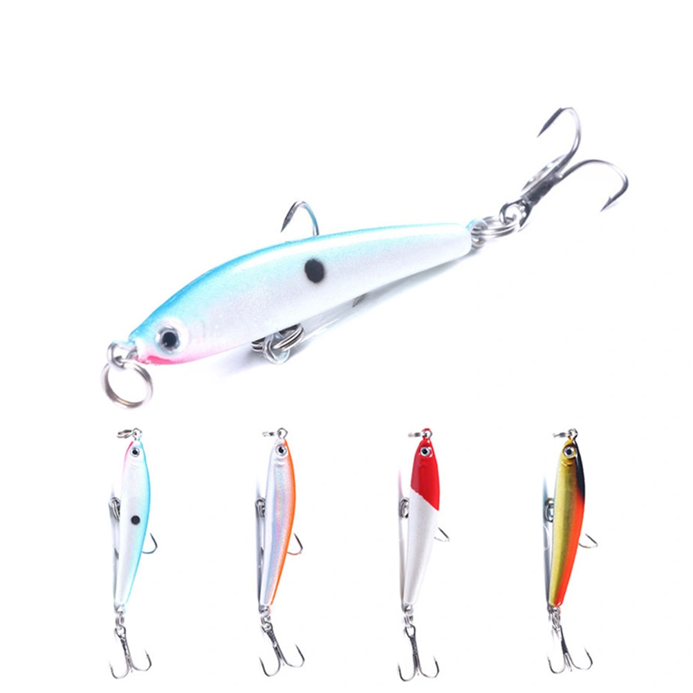 4pcs Fishing Lures Simulation Hard Sinking Bait Artificial Long Shot Weever Lures
