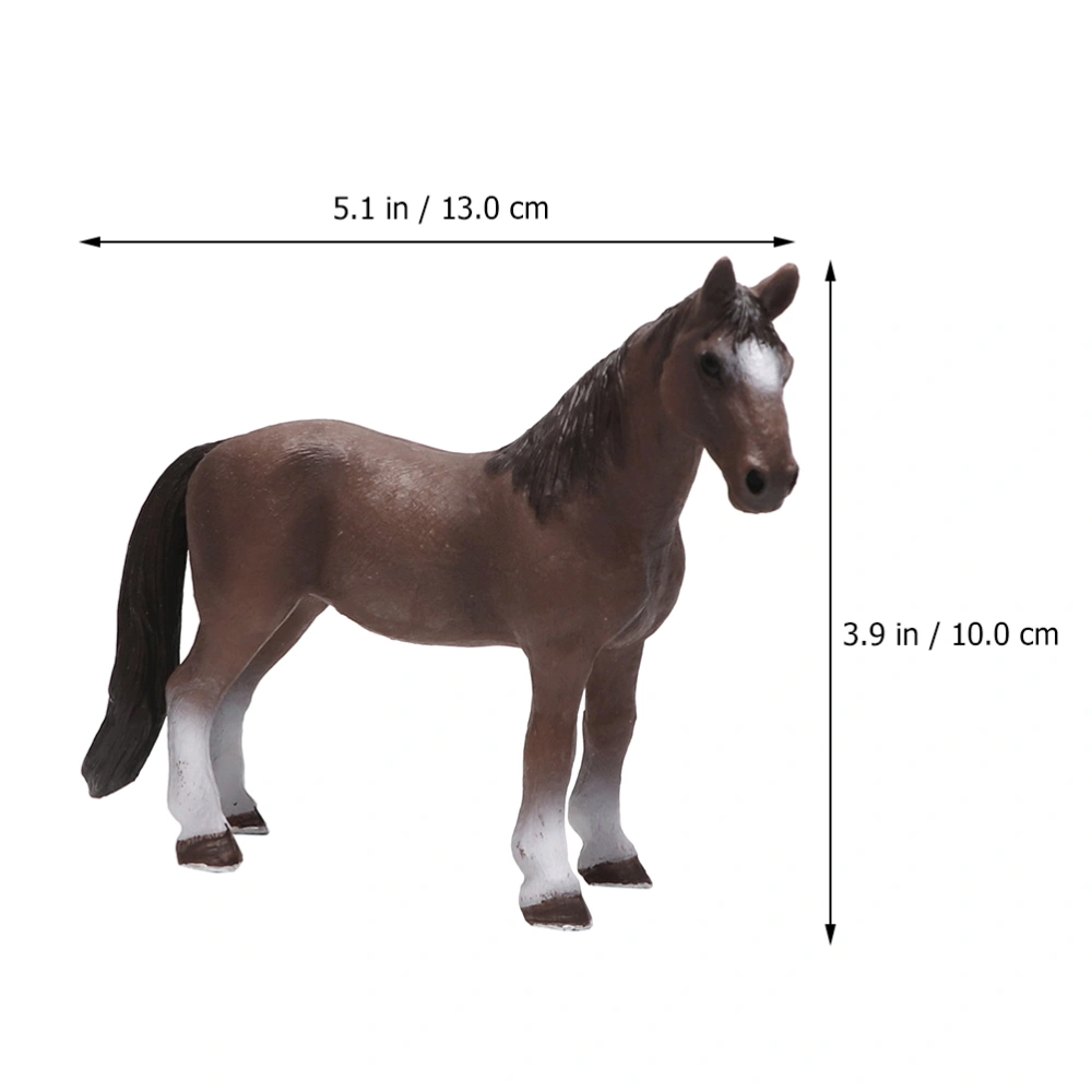Horse Model Kids Horse Decoration Horse Ornament Kids Horse Cognitive Model