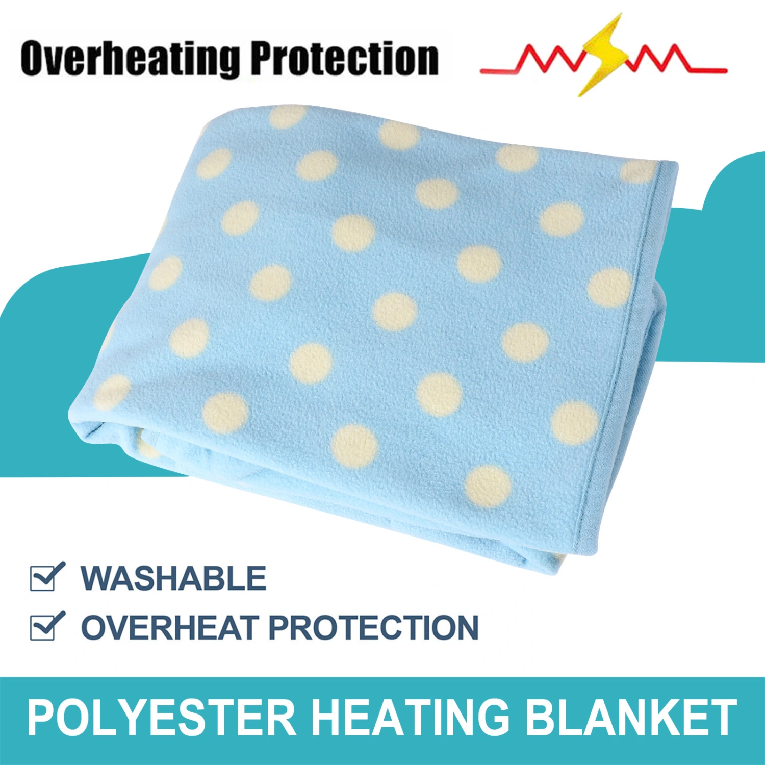 Winter Warm Electric Heated Carpet Bed Blanket Heater Carpet Heating Pad
