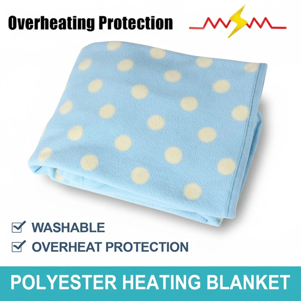 Winter Warm Electric Heated Carpet Bed Blanket Heater Carpet Heating Pad